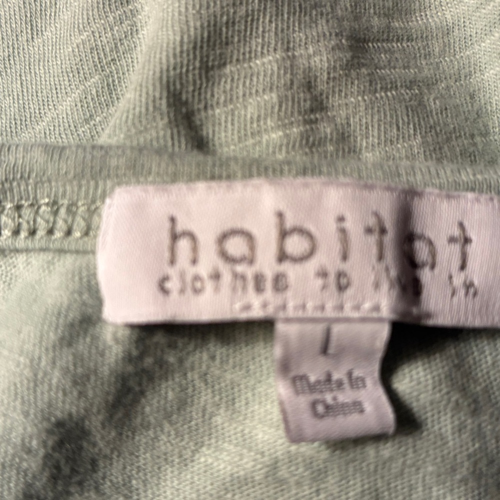 Habitat Sage Green Short Sleeve Tee - Picture 3 of 3